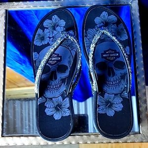 Harley Davidson Flip Flops